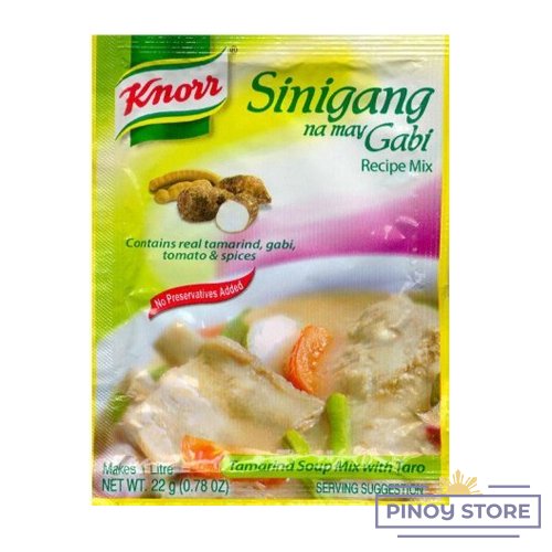 Koření na kyselou polévku Sinigang s taro kořenem 22 g - Knorr