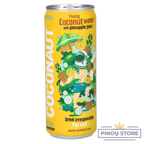 Young Coconut Water with Pineapple Juice 320 ml - Coconaut