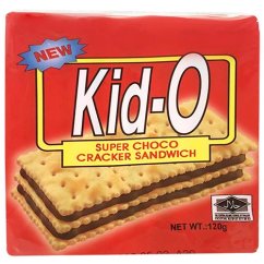 Krekry s čokoládovou náplní  120 g - Kid-O