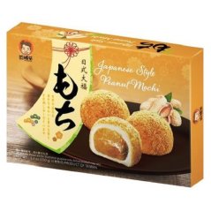 Rýžové koláčky Mochi s arašídovým máslem 210 g - Szu Shen Po