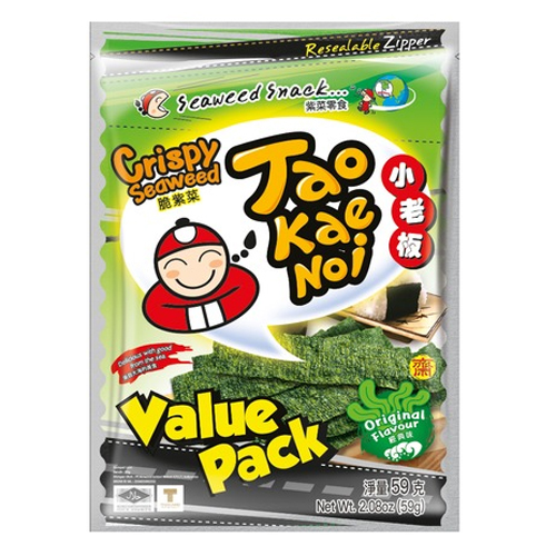 Křupavé chipsy z mořských řas 59 g - Tao Kae Noi