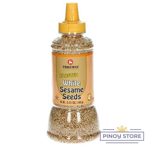 Pražená bílá sezamová semínka 100 g - Foreway