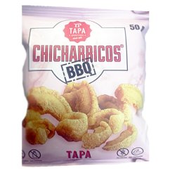 Pražené škvarky Chicharricos s příchutí barbecue 50 g -Tapa