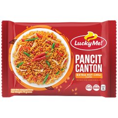 Instantní nudle s příchutí Chili 60 g - Lucky me