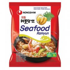 Nudlová polévka s příchutí mořských plodů 125 g - Nongshim