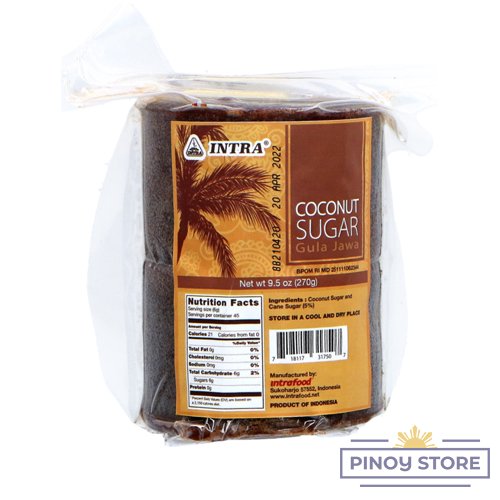Indonesian Coconut Sugar "Gula Djawa" 270 g - INTRA
