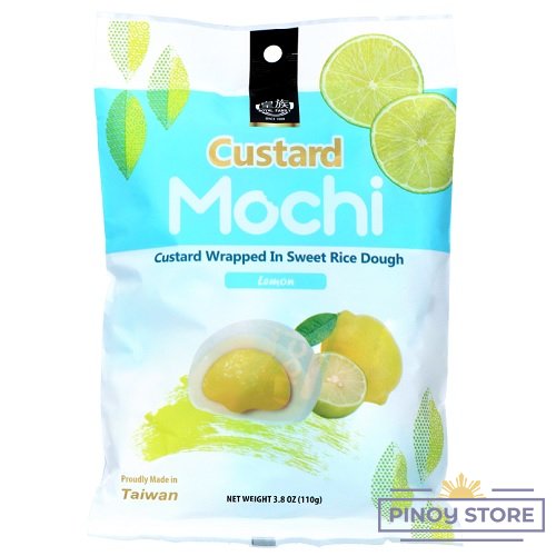 Custard Mochi Lemon flavour 110 g - Royal Family