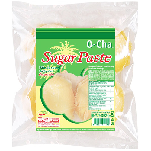 Sugar paste with palm sugar - slices 454 g - O-Cha
