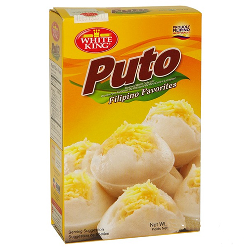 Puto, Steamed white cake mix 400 g - White king