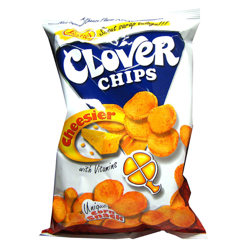 Clover Cheese flavoured Chips 85 g - Leslie