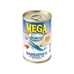 Sardinky v sojovém oleji 155 g - Mega