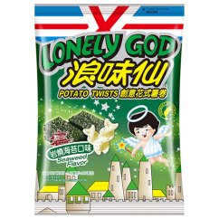 Bramborové vrtulky (chipsy) s řasou nori 42 g - Want Wan