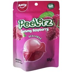 Peelerz Raspberry Gummy Candy 65 g - Amos