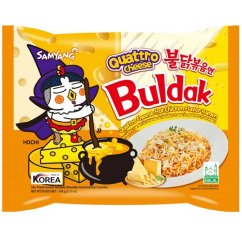 Hot Chicken Ramen Quattro Cheese flavour 145 g - Samyang