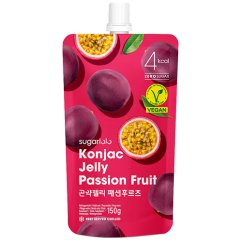 Konjac želé s příchutí mučenky 150 g - Sugarlolo