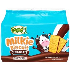 Mléčné sušenky s čokoládovou příchutí (27gx10) 270 g -  Lemon Square