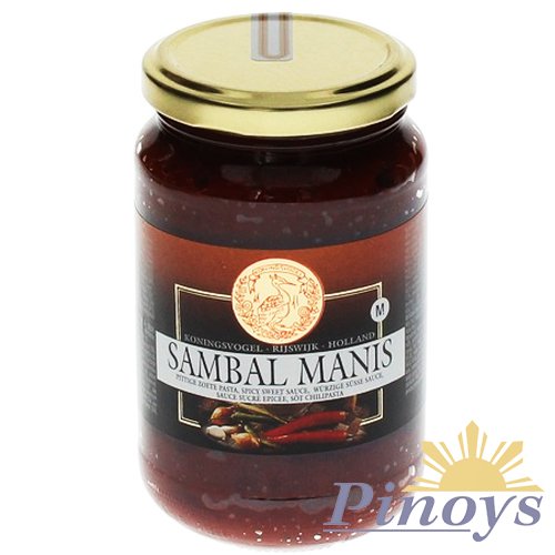 Sambal Manis ochucená chili pasta 375 g - Koningsvogel
