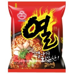 Instantní korejské nudle s velmi pikantní příchutí Yeul Ramen 120 g - Ottogi