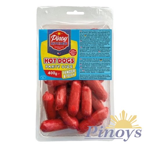 Hot dogs Party size 400 g - Pinoy Kitchen
