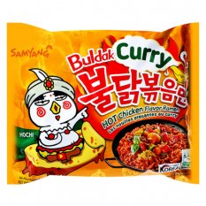 Hot Curry Chicken flavour Ramen 140 g - Samyang