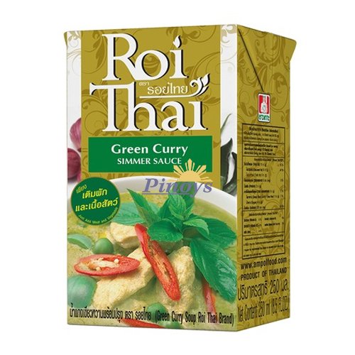 Green curry sauce 250 ml - Roi Thai