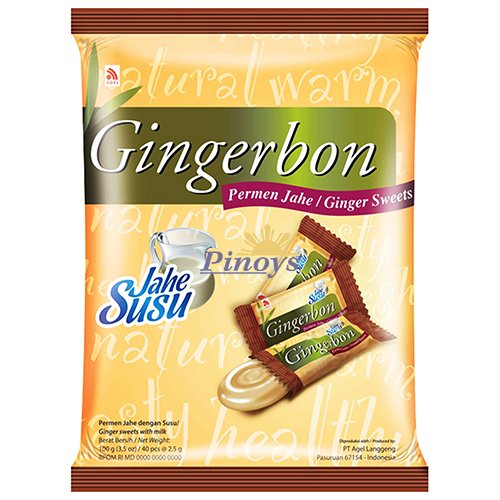 Milky Ginger Bonbons Jahe Susu 100 g - Gingerbon
