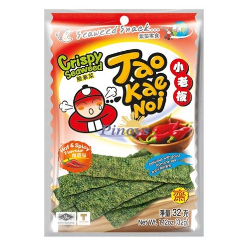 Seaweed snack spicy 32 g - Tao Kae Noi