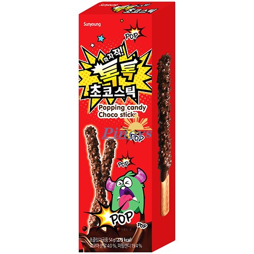 Choco Sticks with Popping Candy 54 g - Sunyoung