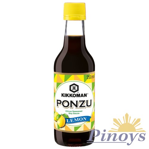 Ponzu Soy Sauce with Lemon Juice, Naturally Brewed 250 ml - Kikkoman