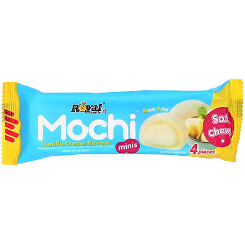 Mochi Minis - příchuť vanilkového krému 40 g – Royal Family