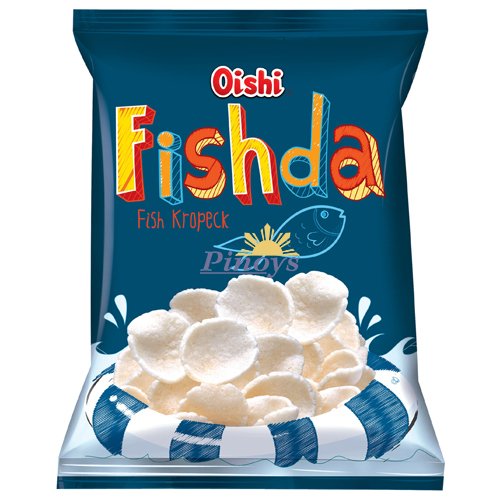 Rybí chipsy Kropek 80 g - Oishi