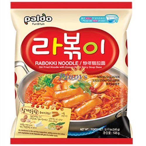 Rabokki instantní nudle s omáčkou 135 g - Paldo