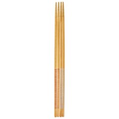 2 Pairs of Bamboo Hotpot Chopsticks - Golden Turtle
