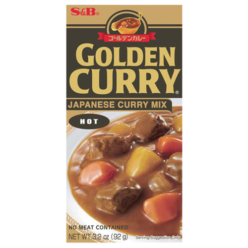 Kořenící pasta na japonské kari, pikantní 92 g - S & B
