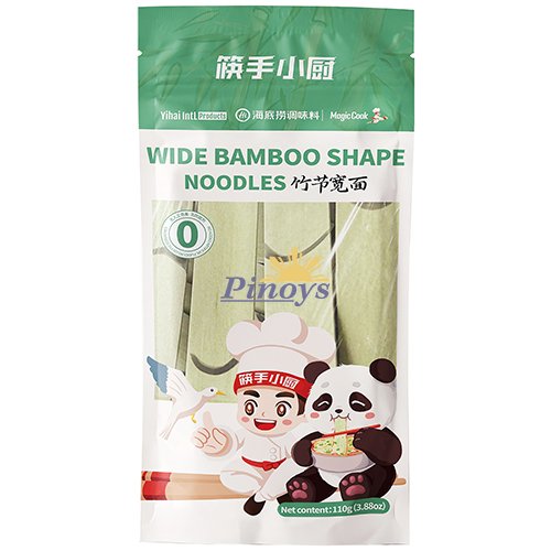 Bamboo Shape Noodles, Wide 110 g - Haidilao