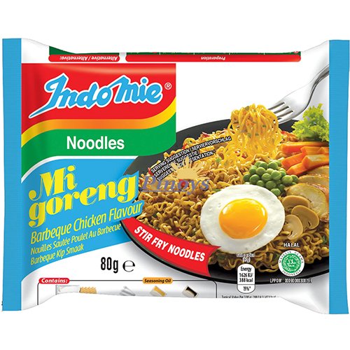 Instant fried noodles Mi Goreng BBQ Chicken 80 g - Indomie