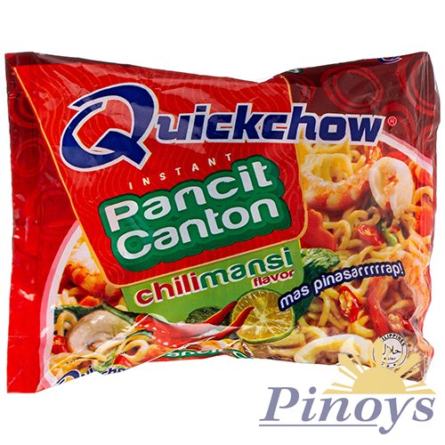 Chilimansi pancit canton 65 g - Quickchow