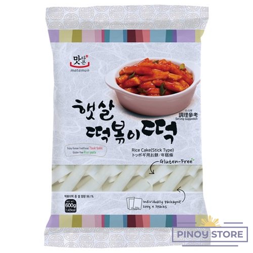 Korejské rýžové koláčky Topokki 600 g - Matamun