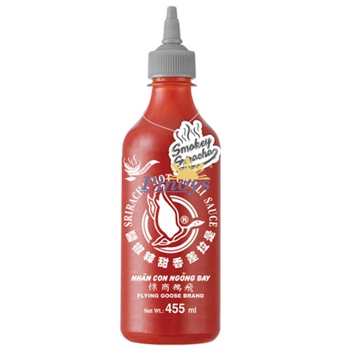 Sriracha Chilli Sauce Smoked 455 ml - Flying Goose