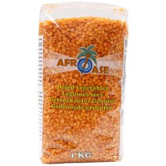 Červená čočka, loupaná, půlená - Afroase