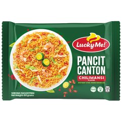 Chilimansi pancit canton 60 g - Lucky me