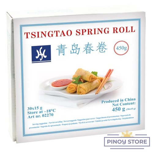 Jarní závitky mini se zeleninou 450 g (30x15g) - Tsingtao