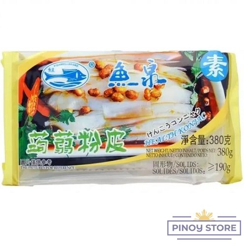 Konjac Noodles, Shirataki Sheets 380 g - Fish Well