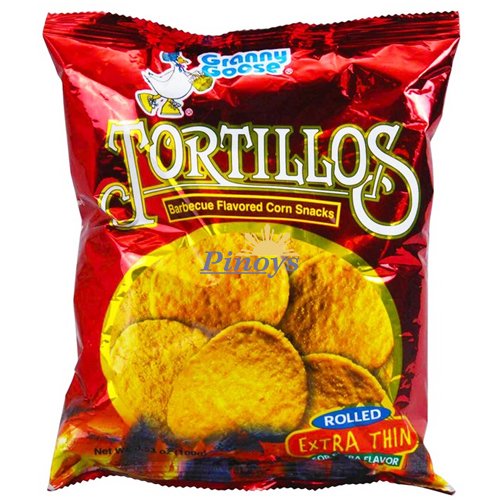 Tortillos Barbecue flavoured snack 100 g - Granny Goose