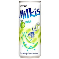Milkis Soft Drink Melon flavoured 250 ml - Lotte