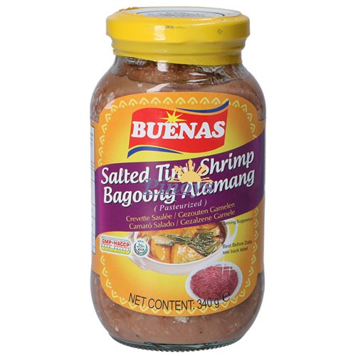 Salted shrimp, bagoong alamang 340 g - Buenas