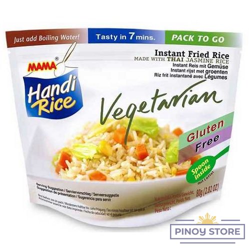 Instant Rice Vegetarian 80 g - MAMA