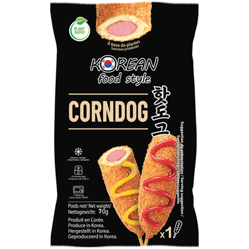 Korean Corn Dog, Vegan 80 g - Korean Food Style