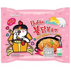 Nudle s příchutí pikantního kuřete Buldak Carbonara 130 g - Samyang