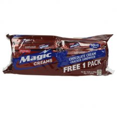 Krekry s náplní s příchutí čokolády Chococreams 308 g - Magic Creams